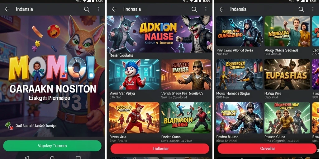 Tampilan awal game ANDARA88 yang menarik.