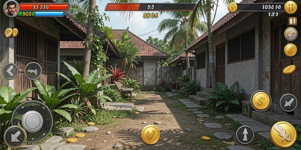 Tangkapan layar menunjukkan grafis yang menakjubkan.