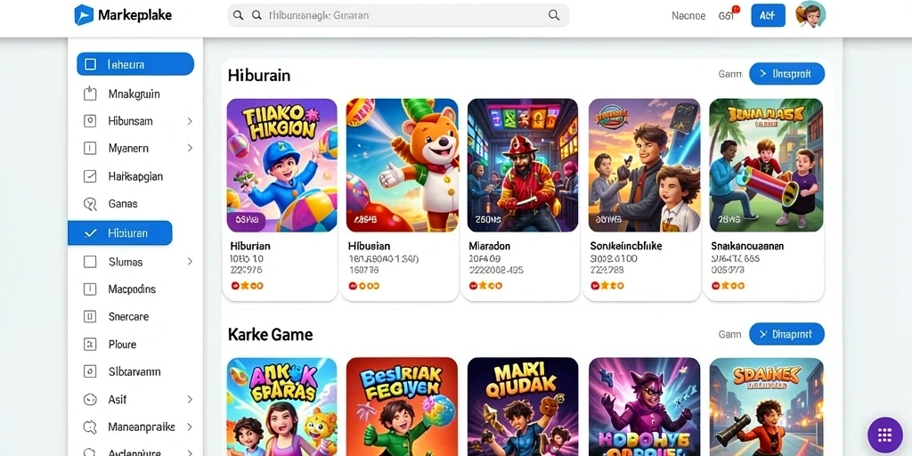 Screenshot 1: Tampilan antarmuka permainan yang menarik.