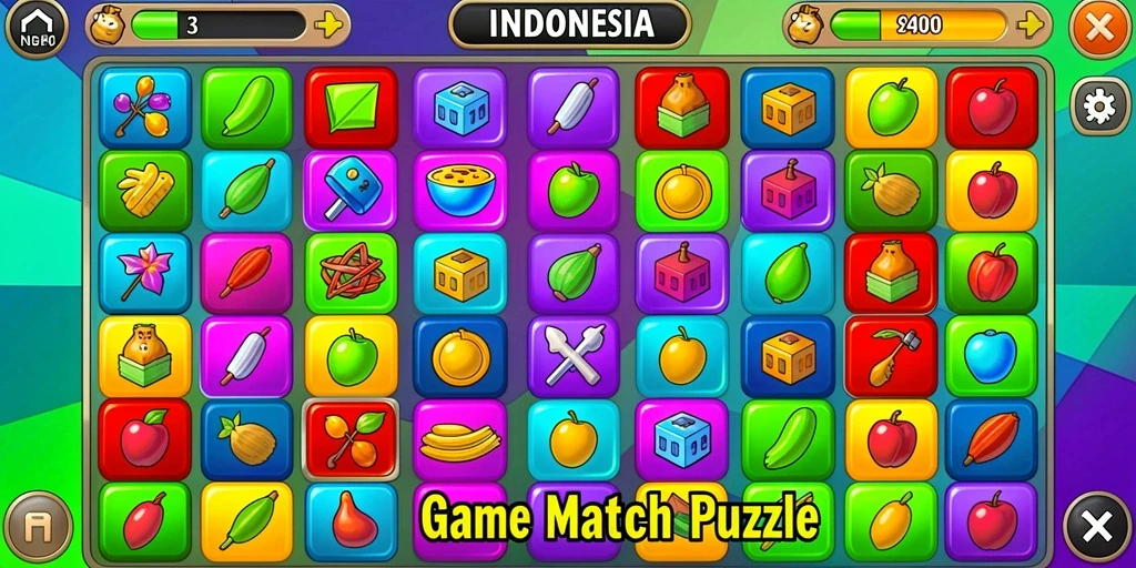 Tampilan antarmuka yang sederhana dan menarik.