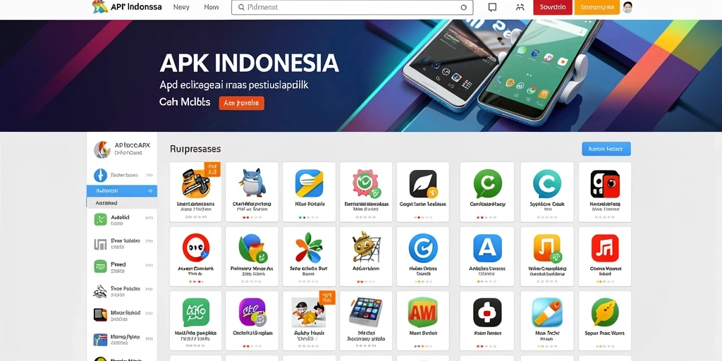 Tampilan antarmuka permainan yang menarik.