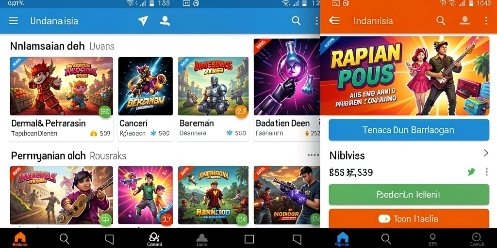 Tampilan antarmuka yang menarik dan mudah digunakan.