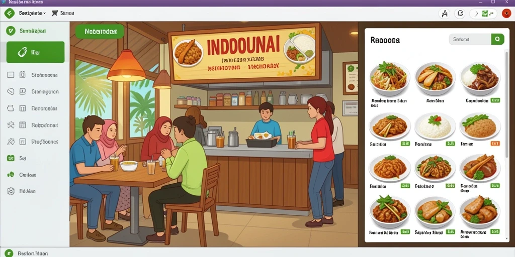 Tampilan antarmuka pengguna yang menarik dan mudah dinavigasi.