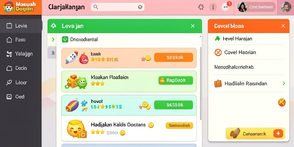 Tangkapan layar menampilkan grafis permainan yang menarik.