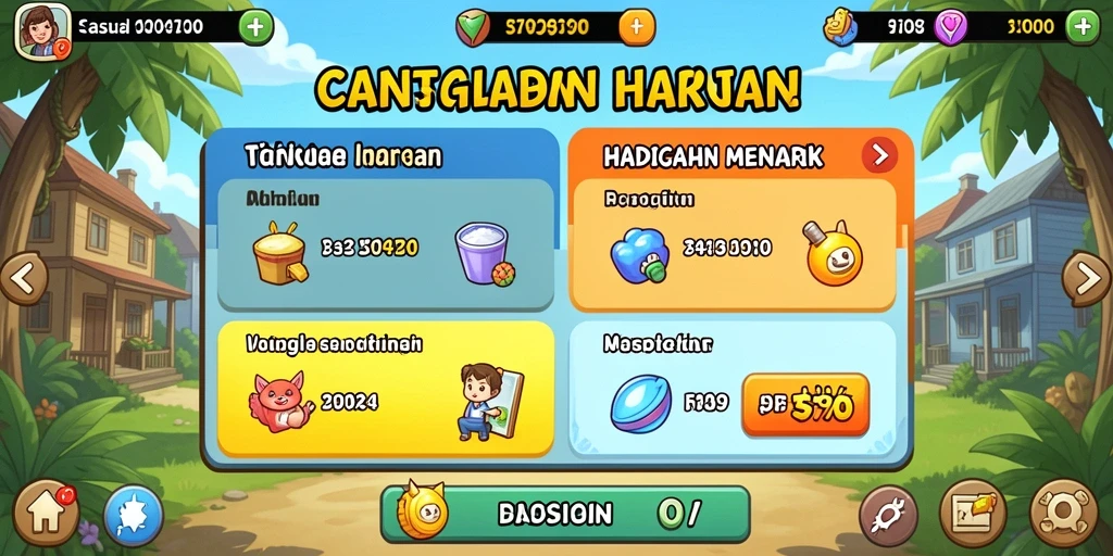 Tampilan antarmuka yang intuitif dan menarik.