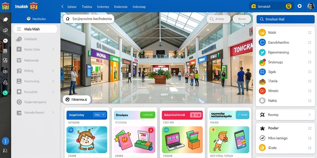 Tampilan antarmuka yang user-friendly dan mudah dinavigasi.