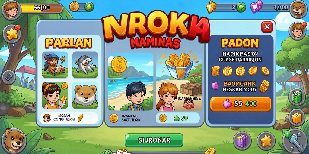 Tampilan antarmuka yang user-friendly dan menarik.