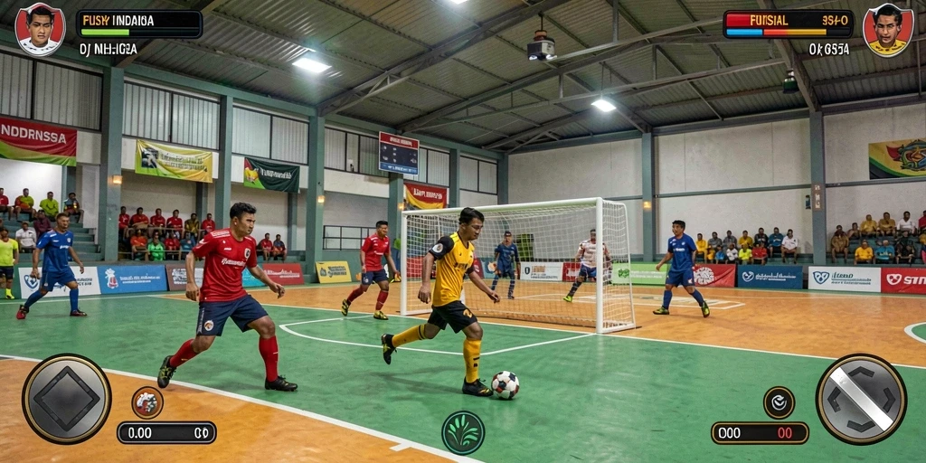 Tangkapan layar dari mode permainan utama TOTO20.