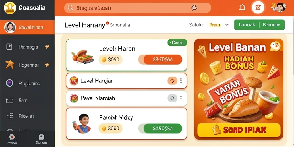 Tampilan antarmuka yang menarik dan mudah dinavigasi.