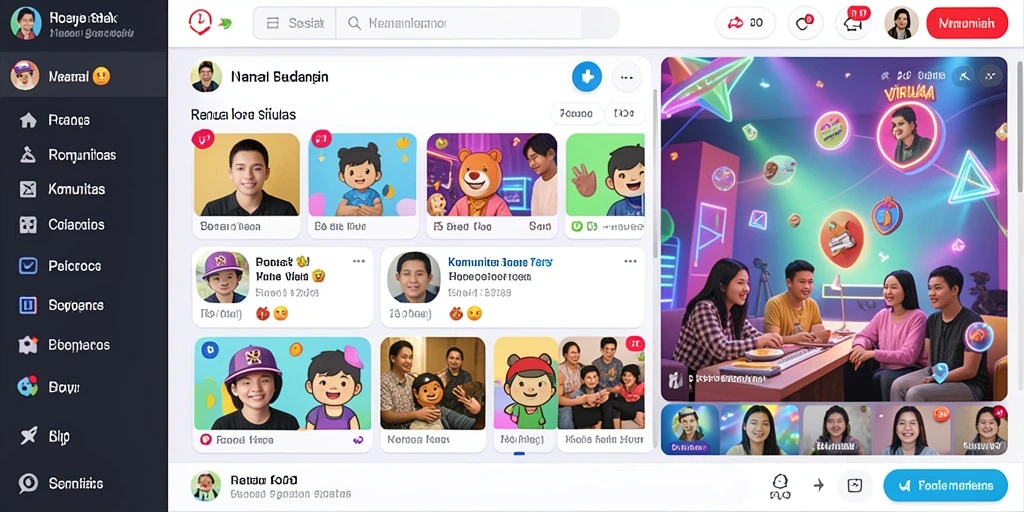 Tampilan antarmuka yang modern dan user-friendly.